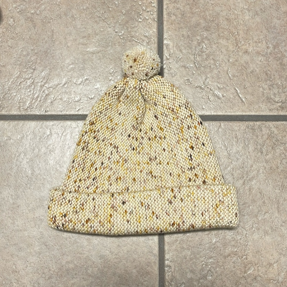 Misha and Puff Garter Hat - Never worn